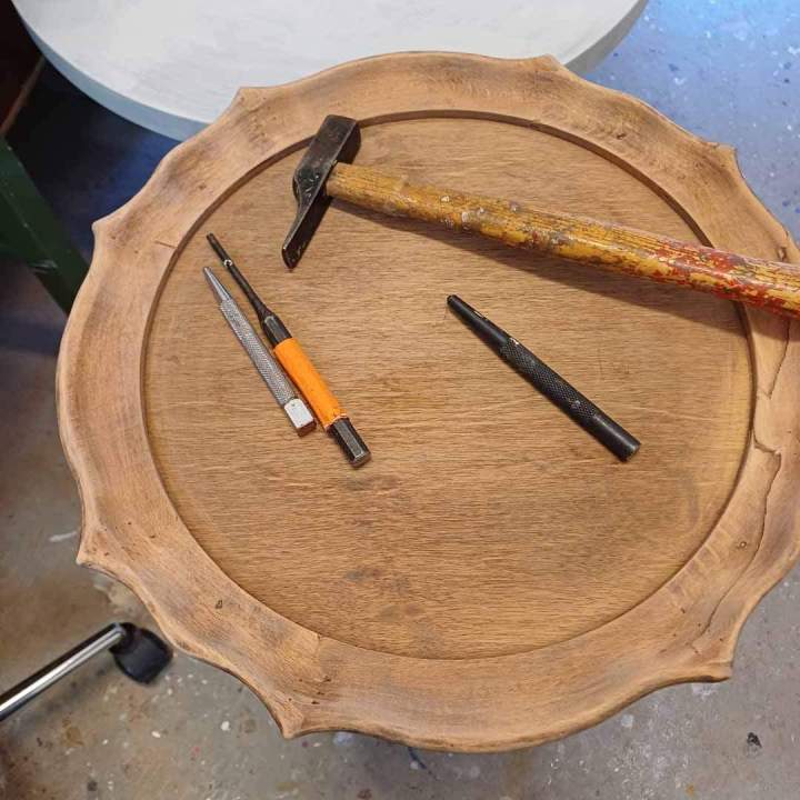 Restauration de plateau marbre Moulins